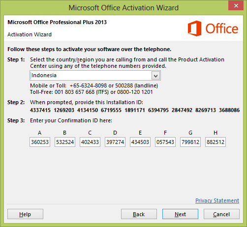 do you need serial number for microsoft office on macbook